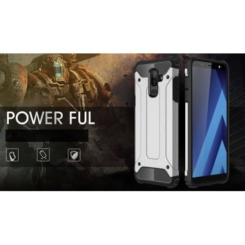 Hybrid Armor Mobilskal till Samsung Galaxy A6 Plus (2018) - Svart