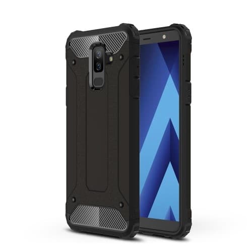 Hybrid Armor Mobilskal till Samsung Galaxy A6 Plus (2018) - Svart