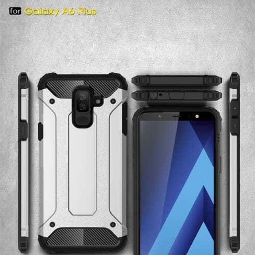 Hybrid Armor Mobilskal till Samsung Galaxy A6 Plus (2018) - Rose Gold