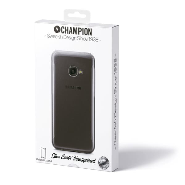 Champion Slim Skal för Samsung Galaxy Xcover 4 - Transparent