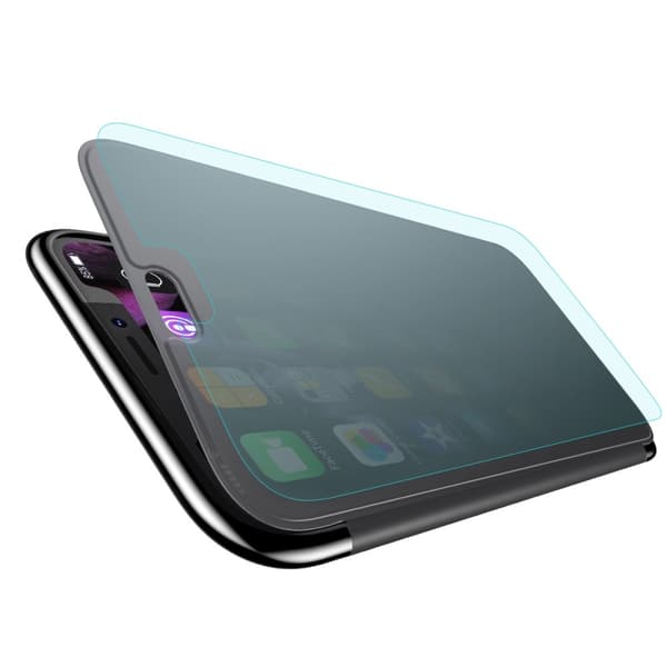 Baseus View Fodral till iPhone XS MAX - Svart