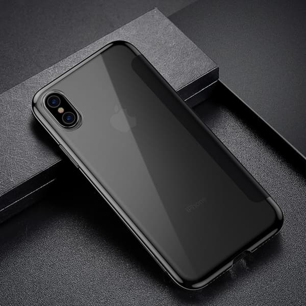 Baseus View Fodral till iPhone XS MAX - Svart