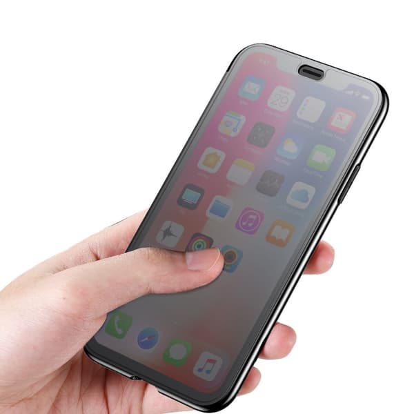 Baseus View Fodral till iPhone XS MAX - Svart