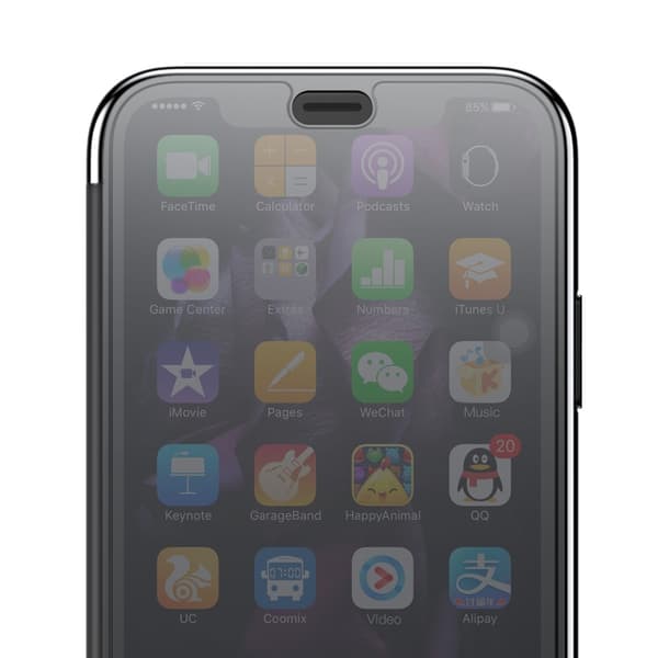 Baseus View Fodral till iPhone XS MAX - Svart