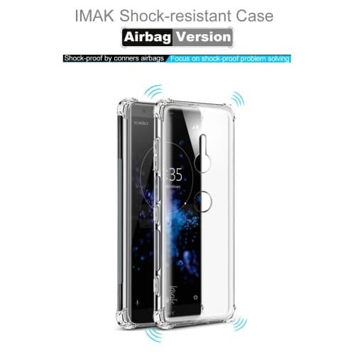 Imak TPU Shell Mobilskal till Sony Xperia XZ3 - Clear