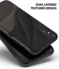 Miniatyrbild 6 av 7: Ringke Wave Skal till Apple iPhone XS Max - Metallic Chrome