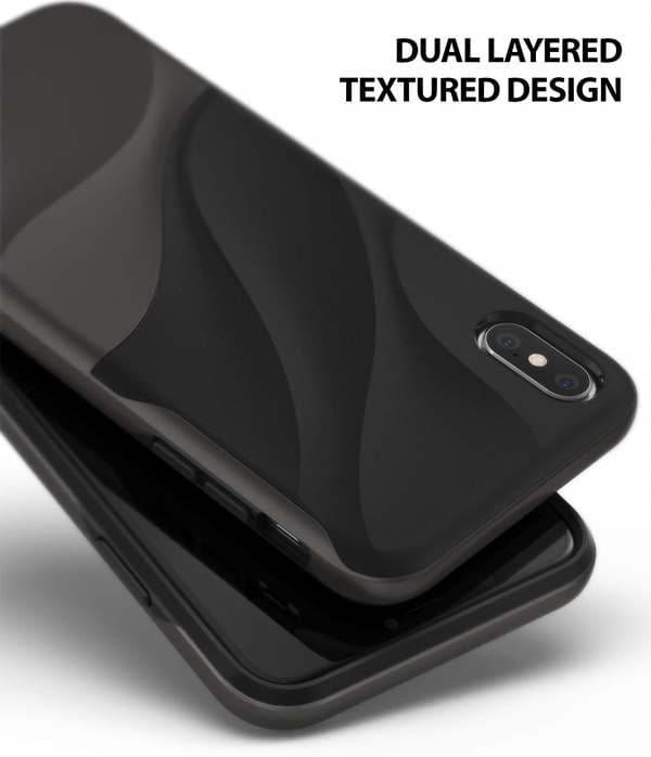 Ringke Wave Skal till Apple iPhone XS Max - Metallic Chrome