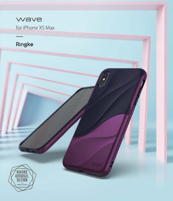 Ringke Wave Skal till Apple iPhone XS Max - Metallic Chrome