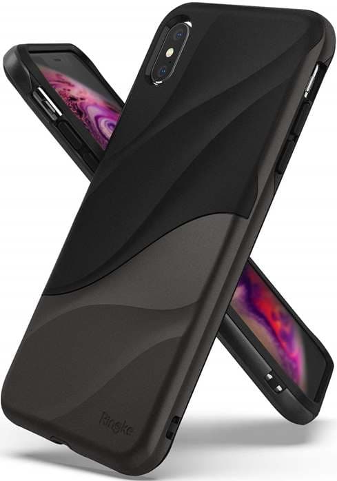 Ringke Wave Skal till Apple iPhone XS Max - Metallic Chrome
