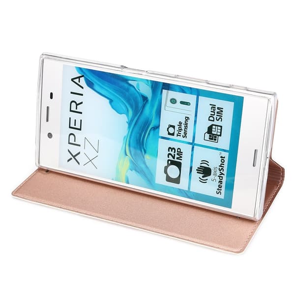 Dux Ducis plånboksfodral till Sony Xperia 10 Plus - Roséguld