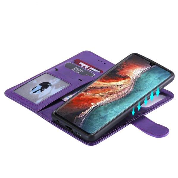 Plånboksfodral med avtagbart skal till Huawei P30 - Lila