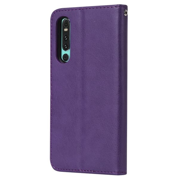 Plånboksfodral med avtagbart skal till Huawei P30 - Lila