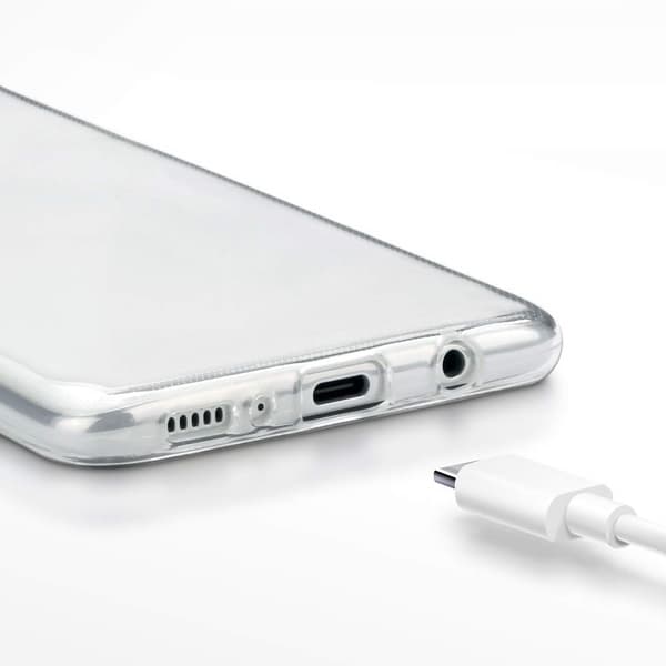 Qubits Mobilskal till Samsung Galaxy A70 - Transparent