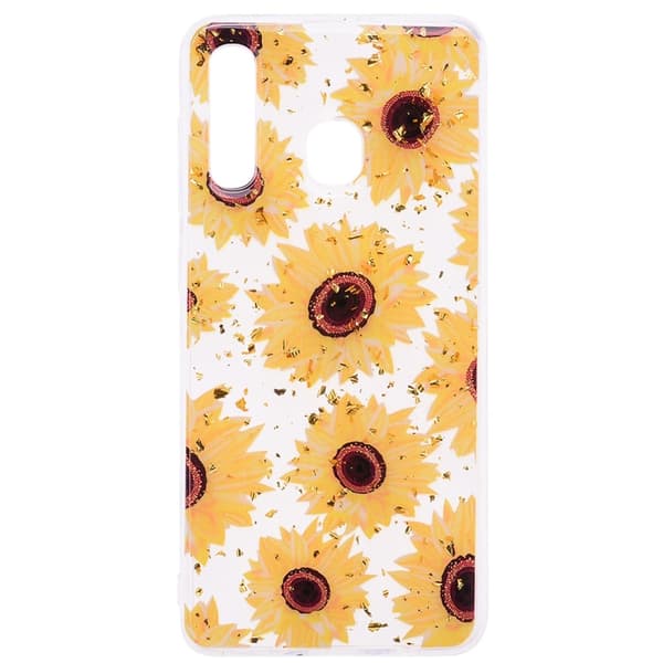 Glitter Mobilskal till Samsung Galaxy A50 - Solros