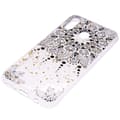 Miniatyrbild 2 av 4: Glitter Mobilskal till Samsung Galaxy A40 - Black Flower