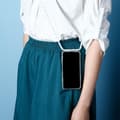 Miniatyrbild 7 av 7: Boom iPhone 7/8/SE 2020/SE 2022 skal med mobilhalsband- White Stripes Cord
