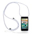 Miniatyrbild 1 av 7: Boom iPhone 7/8/SE 2020/SE 2022 skal med mobilhalsband- White Stripes Cord