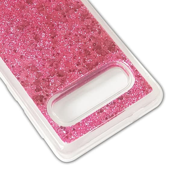 Glitter Skal till Samsung Galaxy S10 Plus - Rosa