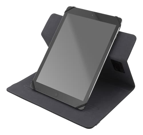 DELTACO Universal tablet fodral, 7/8" - svart