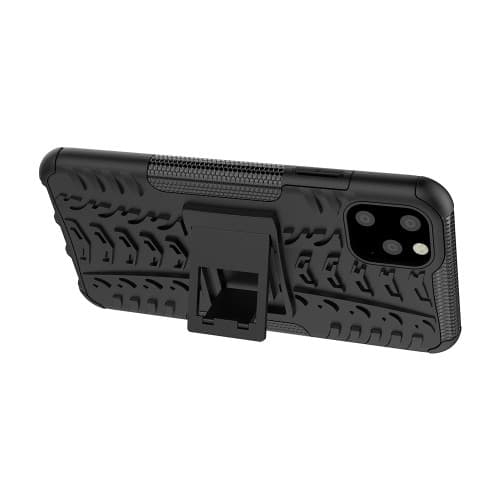 Tyre Kick-Stand Mobilskal till iPhone 11 Pro Max- Svart