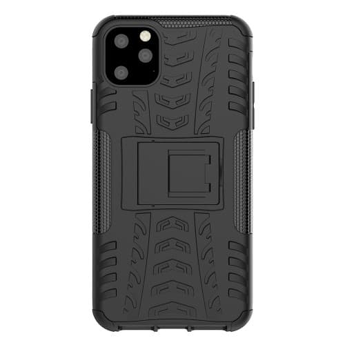 Tyre Kick-Stand Mobilskal till iPhone 11 Pro Max- Svart