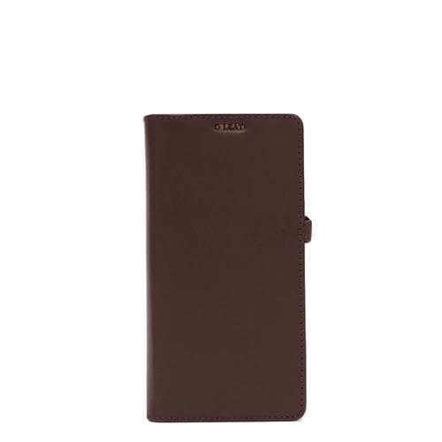 BUFFALO äkta läder Plånboksväska Samsung S20 - Brun