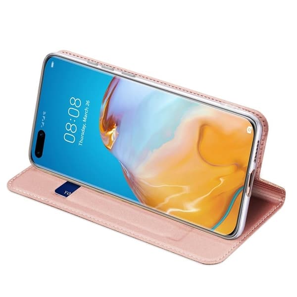 Dux Ducis Plånboksfodral till Huawei P40 Pro - Roséguld