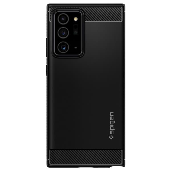SPIGEN Rugged Armor Skal Till Galaxy Note 20 Ultra - Matte Svart