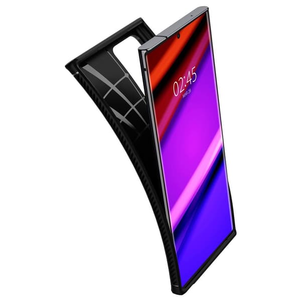 SPIGEN Rugged Armor Skal Till Galaxy Note 20 Ultra - Matte Svart