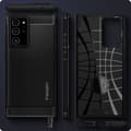 Miniatyrbild 9 av 9: SPIGEN Rugged Armor Skal Till Galaxy Note 20 Ultra - Matte Svart