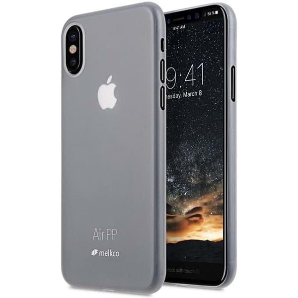 Melkco Air PP Mobilskal iPhone X/XS - Transparent