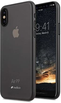 Melkco Air PP Mobilskal iPhone X/XS - Svart