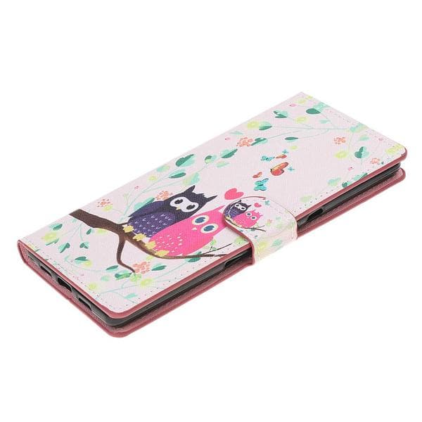 Plånboksfodral Sony Xperia 10 Plus - Ugglor