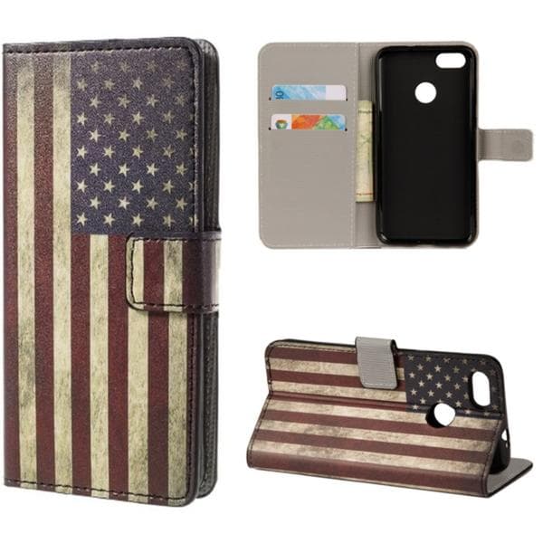 Plånboksfodral Oneplus 5T - Flagga USA