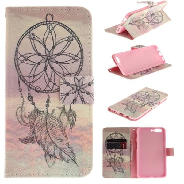 Plånboksfodral Oneplus 5 - Drömfångare Beige / Dreamcatcher
