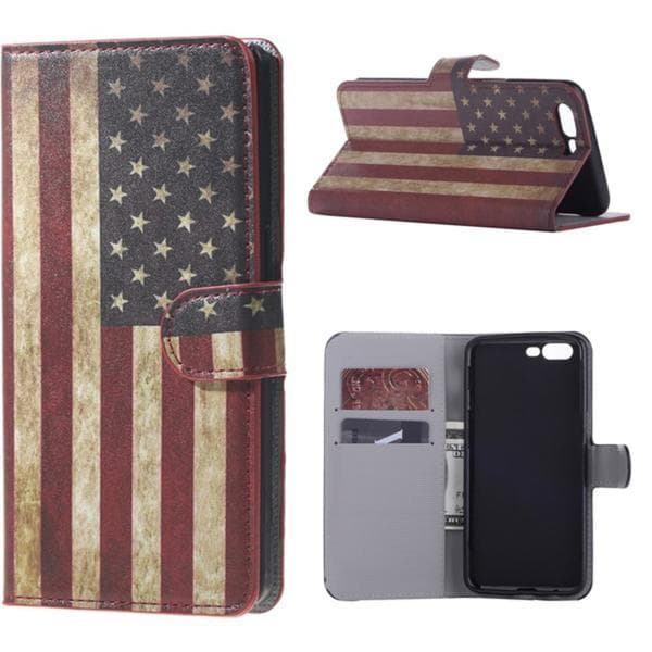 Plånboksfodral Oneplus 5 - Flagga USA