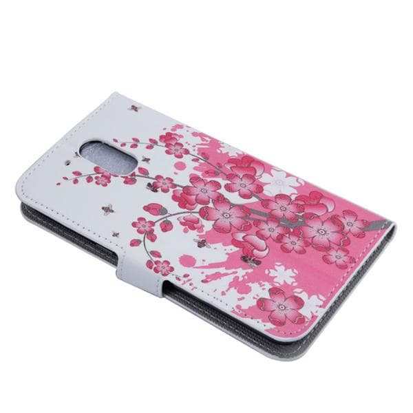 Plånboksfodral Motorola Moto G4 & G4 Plus - Körsbärsblommor