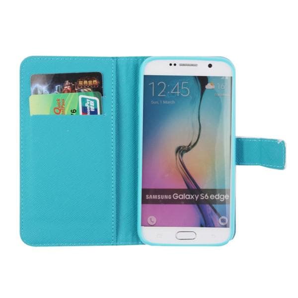 Plånboksfodral Samsung Galaxy S6 Edge  Indiskt / Elefanter