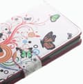 Pikkukuva 6 / 8: Plånboksfodral Microsoft Lumia 950 - Vit med Fjärilar