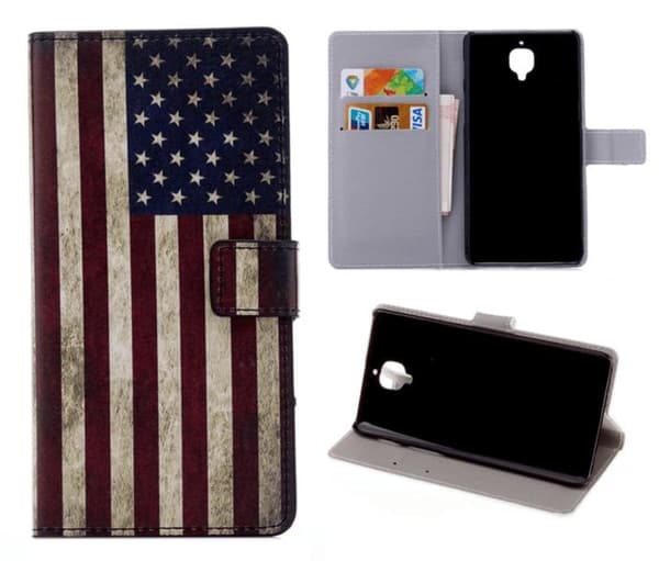 Plånboksfodral OnePlus 3 - Flagga USA