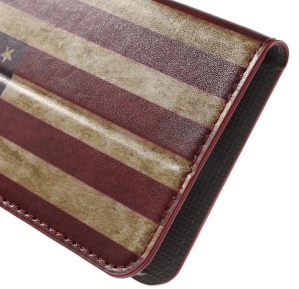 Plånboksfodral Samsung Galaxy Note 5 - Flagga USA