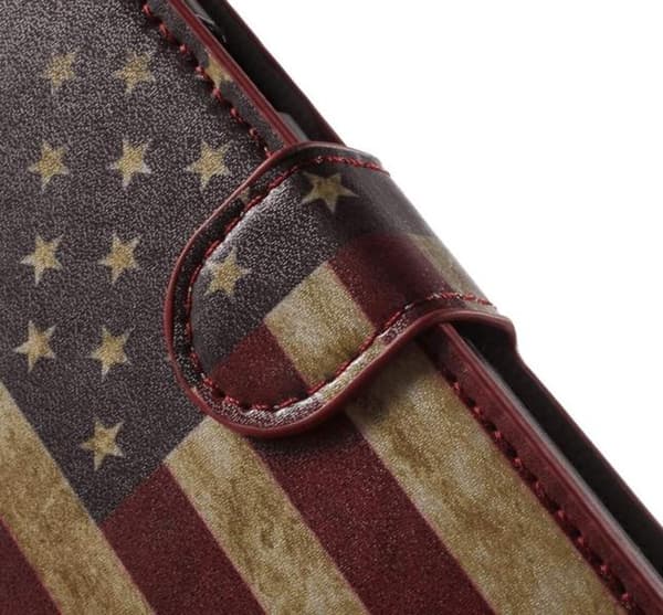 Plånboksfodral Samsung Galaxy Note 5 - Flagga USA
