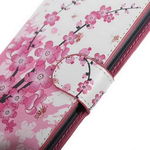 Plånboksfodral Sony Xperia M5 - Körsbärsblommor