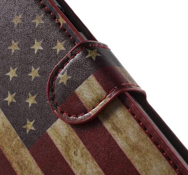 Plånboksfodral Microsoft Lumia 950 XL - Flagga USA