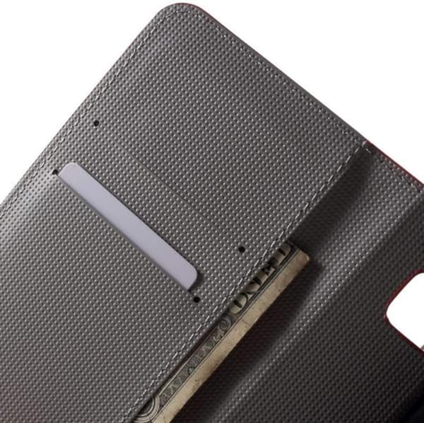 Plånboksfodral Microsoft Lumia 950 - Lila med Fjärilar
