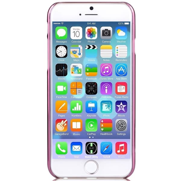 Comma BaksideSkal till Apple iPhone 6(S) Plus - Rosa Blommor