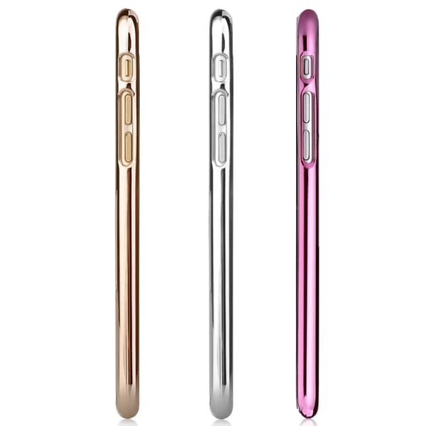 Comma BaksideSkal till Apple iPhone 6(S) Plus - Silver Blommor