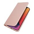 Miniatyrbild 4 av 7: Dux Ducis PU Läder Plånboksfodral iPhone 12 Pro Max - Rose Gold