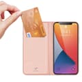 Miniatyrbild 2 av 7: Dux Ducis PU Läder Plånboksfodral iPhone 12 Pro Max - Rose Gold