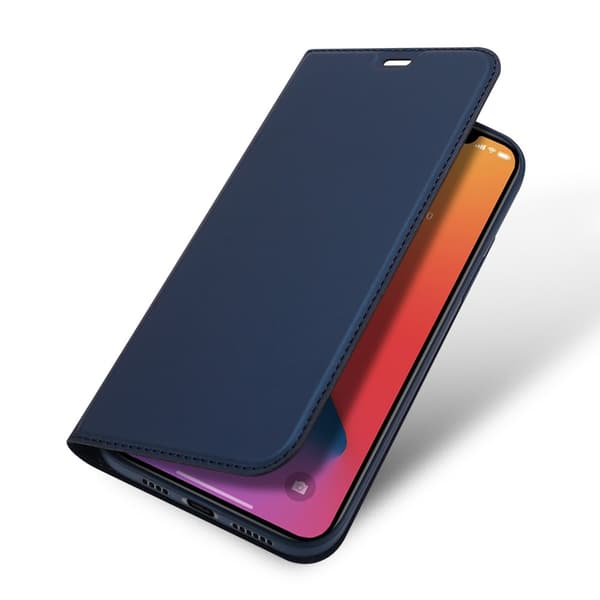 Dux Ducis PU Läder Plånboksfodral iPhone 12 Pro Max - Blå